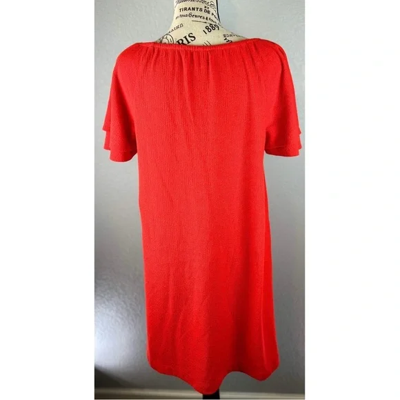 Madewell Texture & Thread Tiered-Sleeve Dress, size Small - Picture 10 of 13